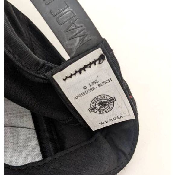 Bill Elliott Bud Racing Adjustable Snapback Hat Baseball Cap Vintage 90s‎ - Picture 5 of 5